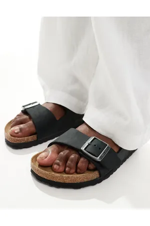 Birkenstock Arizona sandals in oiled leather
