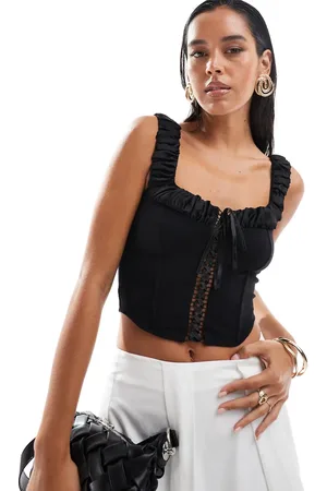 Miss Selfridge Corset top in