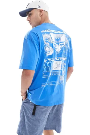 ASOS Oversized t-shirt in with back print