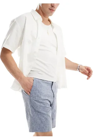 River Island Textured shorts in