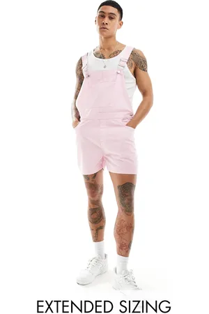 ASOS Shorter length dungaree in link