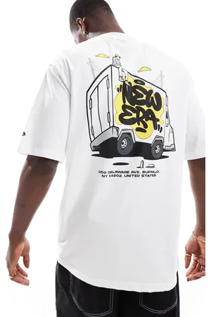 New Era Spray graphic t-shirt in