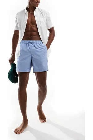 ASOS Swim shorts in mid length in light