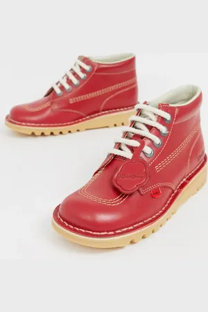 Kickers Kick Hi core leather hi top flat boots