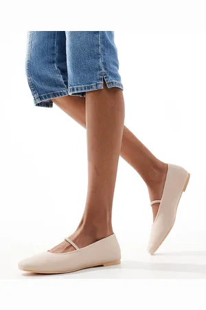Truffle Collection Soft ballet pumps in beige