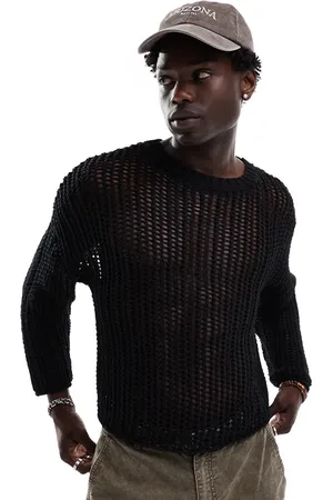 Weekday Gino open knit jumper in