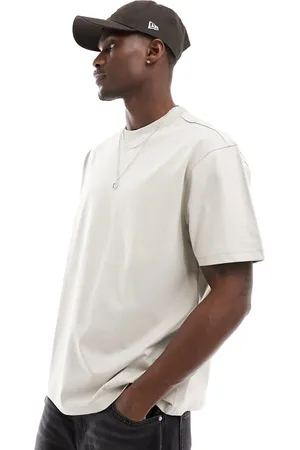 Another Influence Heavyweight oversized t-shirt in stone