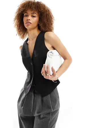 ASOS Waistcoat with linen in