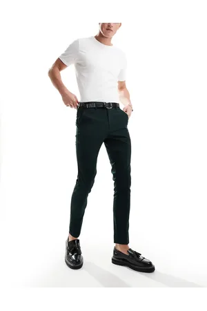 ASOS Skinny suit trouser in forest