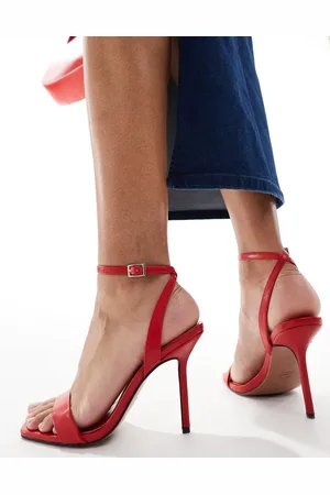 ASOS Nali barely there heeled sandals in