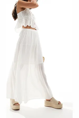 Stradivarius STR maxi skirt in