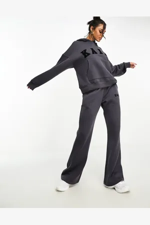 Kaiia Wide leg jogger co-ord in dark