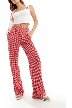Reclaimed Relaxed trouser in gingham