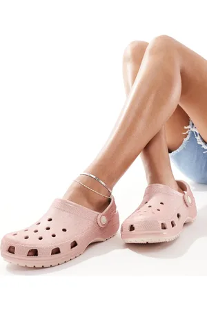 Crocs Classic Clogs In Quartz Glitter