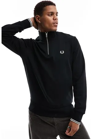 Fred Perry Half zip sweatshirt in