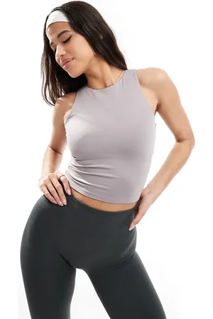 Hollister Seamless racer vest in taupe