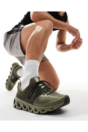 On Running ON Cloudswift 3 AD all day trainers in green and