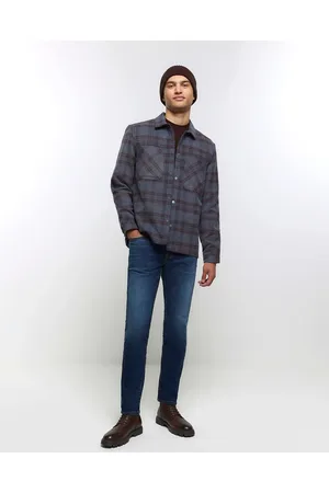 River Island Dark skinny fit jeans in - dark