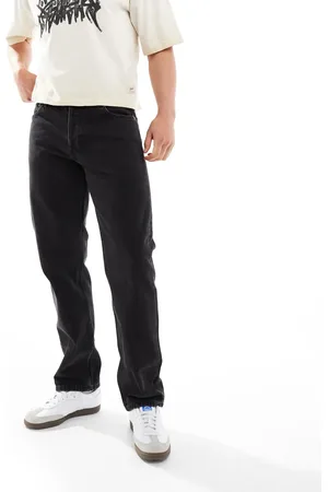 Weekday Klean straight leg jeans in