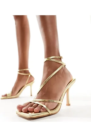 Public Desire Flossy heeled sandals in