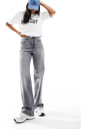Stradivarius Wide leg dad jean in