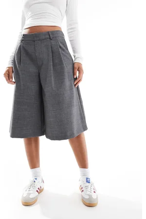 Stradivarius Tailored culotte in