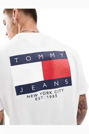 Tommy Hilfiger Flag logo back print t-shirt in