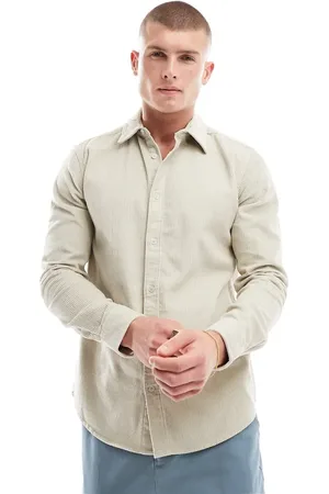 Only & Sons Cord shirt in beige