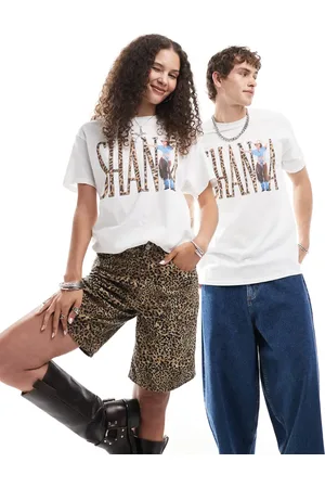 Reclaimed Unisex Shania Twain licensed t-shirt in