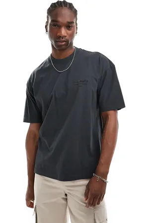 AllSaints Xander tonal logo t-shirt in