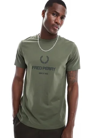 Fred Perry Graphic t-shirt in khaki