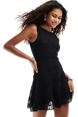Motel Ambika lace shift dress in