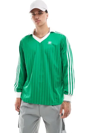adidas Long sleeve polo in