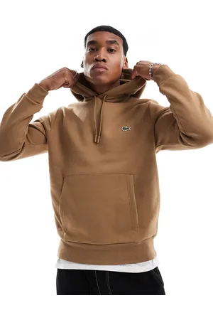Lacoste Pull over hoodie in beige