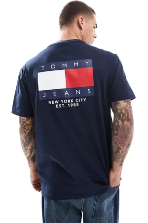 Tommy Hilfiger Flag logo back print t-shirt in