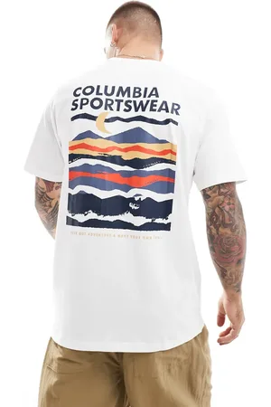 Columbia Explorers Canyon back print t-shirt in