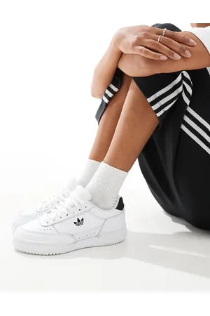 adidas Court Super in white and