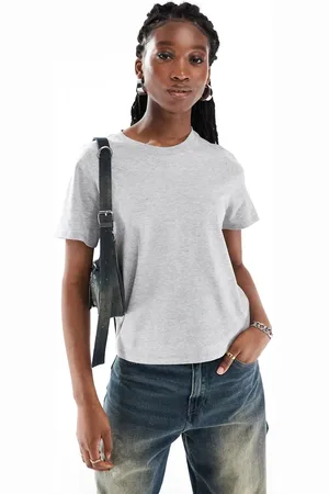 Monki Short sleeve t-shirt in melange