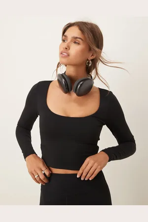 Tala DayFlex scoop neck long sleeve top in