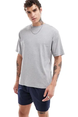 ASOS Capsule collection relaxed rib t-shirt in light