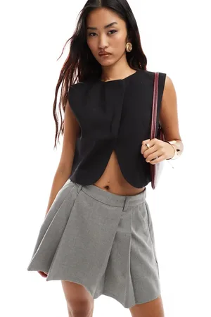 ASOS Wrap front waistcoat in