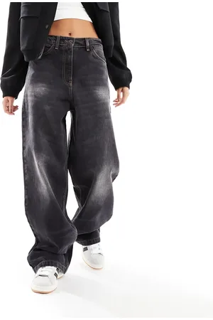 COLLUSION X002 baggy jeans in washed black