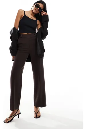 & OTHER STORIES Tailored flared trousers in dark