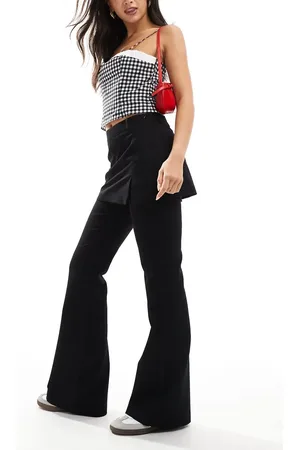 Stradivarius Flare trouser with skirt in