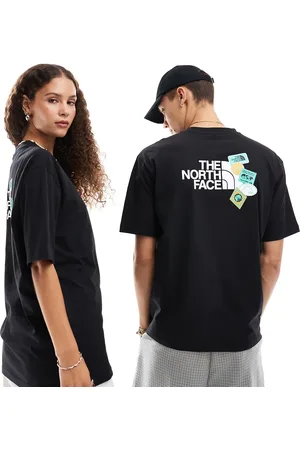 The North Face Expedition Stickers back print oversized t-shirt in exclusive to ASOS