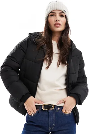 Pieces® Padded coat with hood in