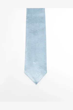 Six Stories Satin tie in dusty