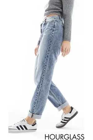 ASOS Hourglass high rise relaxed mom jeans in vintage