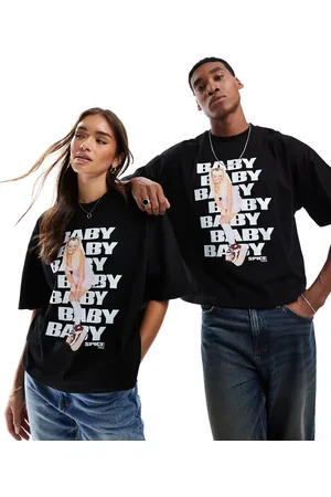 ASOS Oversized boxy baby spice girls t-shirt in
