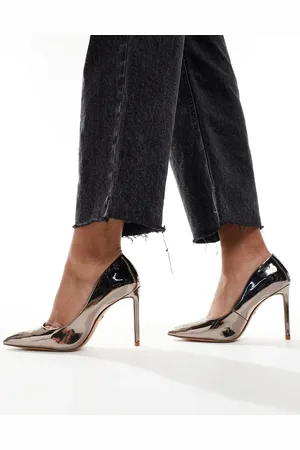Aldo Stessy Court Shoe in Pewter